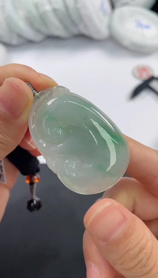 未镶嵌定制翡翠基地发货H 8303 如意