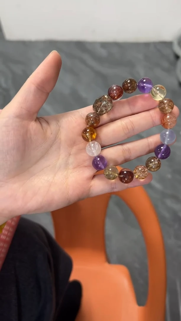 项链未镶嵌水晶?*月多宝水晶手串[多样发其一]