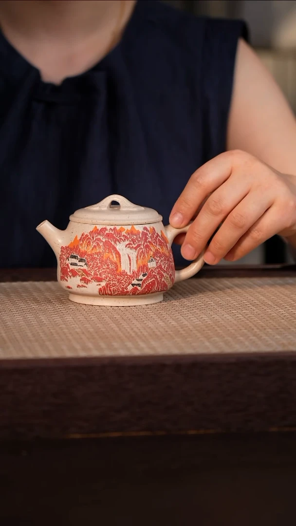 茶壶紫砂梨玉段 240cc