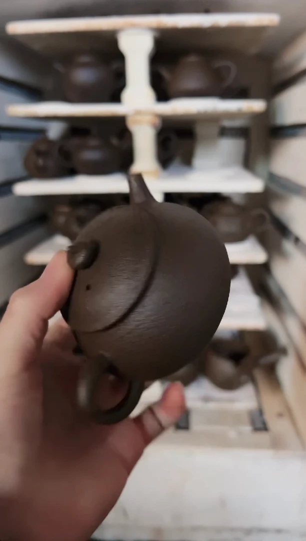 【闪购商品】冰碛岩陶制手工壶