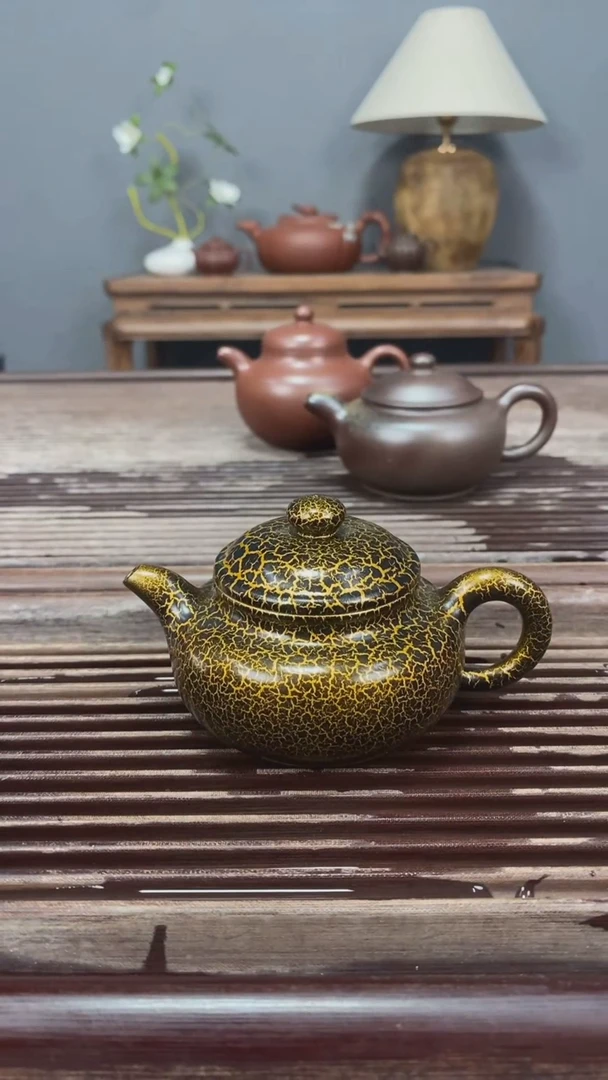 茶壶紫砂贝壳烧150