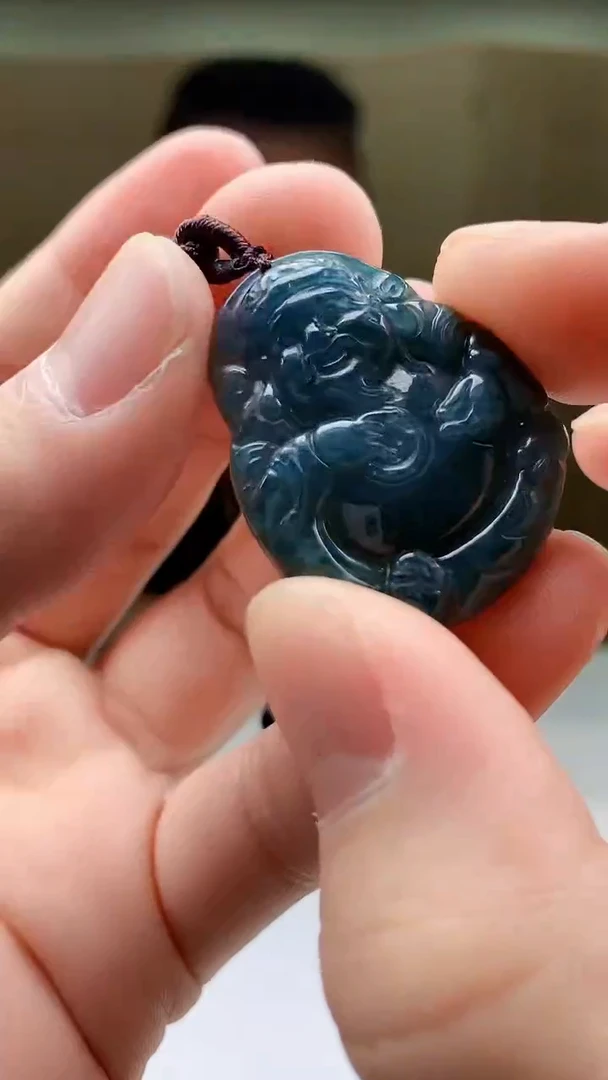 【闪购商品】翡翠颈饰未镶嵌4969bb-jj挂件3