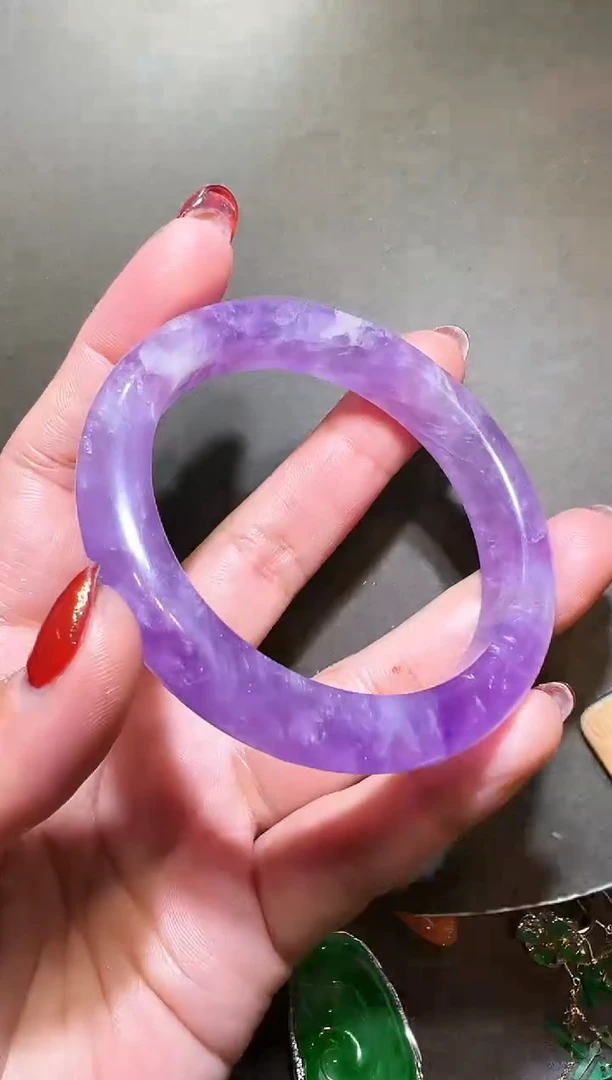 【闪购商品】水晶手镯未镶嵌紫水晶手镯