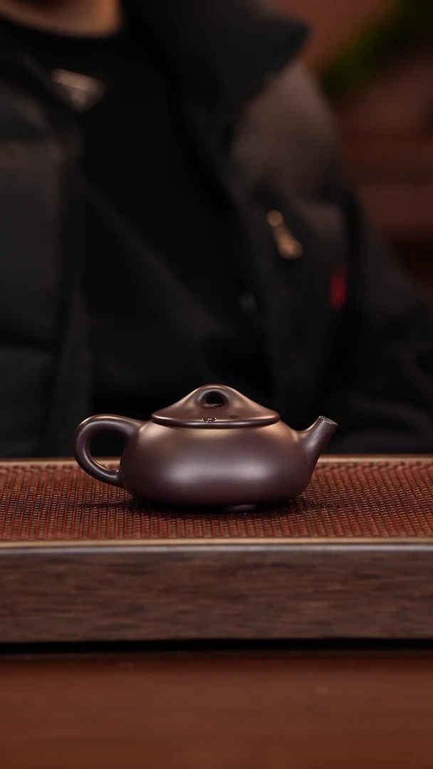 茶壶紫砂竹徐壶记精品紫砂壶