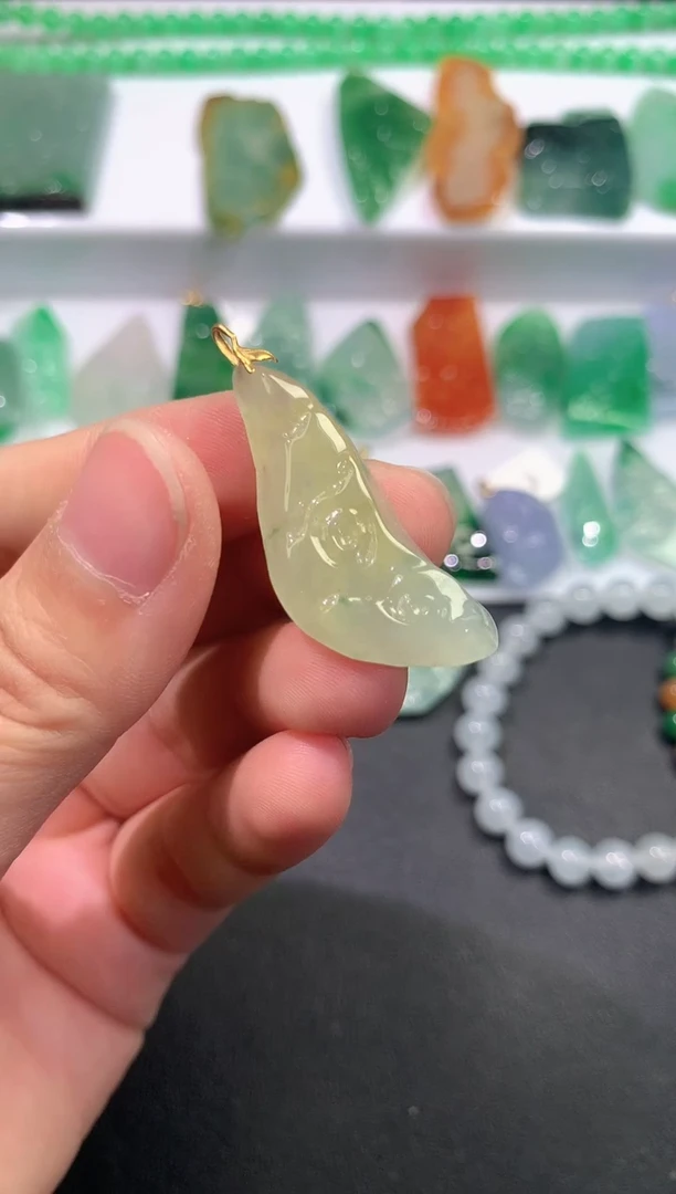 颈饰未镶嵌翡翠653