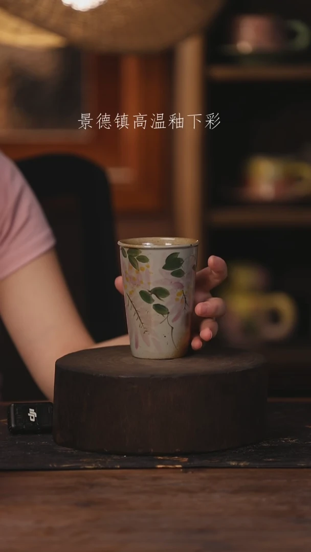 陶瓷景德镇高温釉下手绘陶瓷201