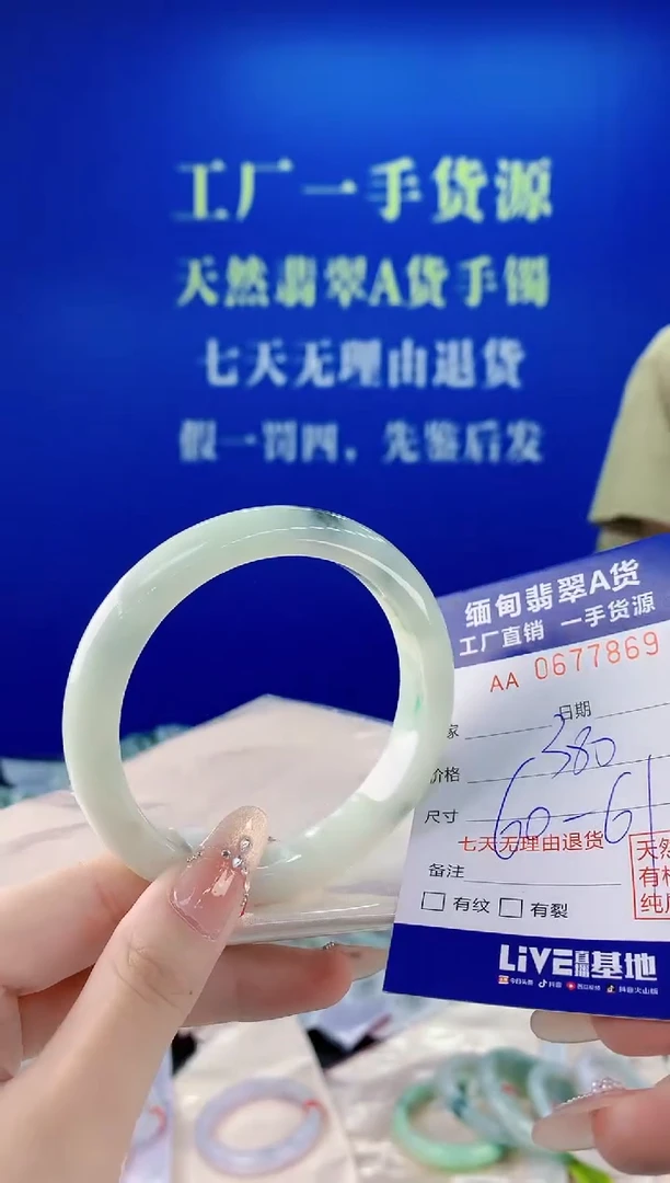 未镶嵌手镯翡翠69