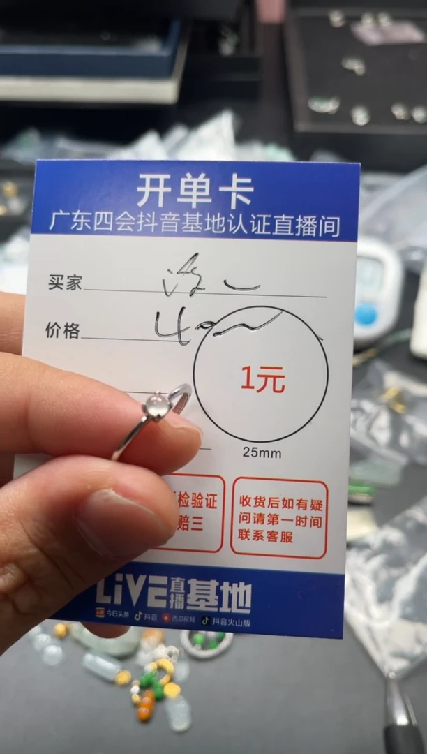 颈饰未镶嵌翡翠泛*～挂件