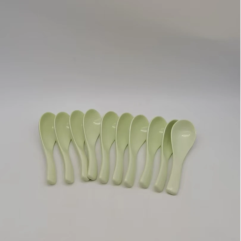 6233 小勺子10个（长13）陶瓷餐具B500