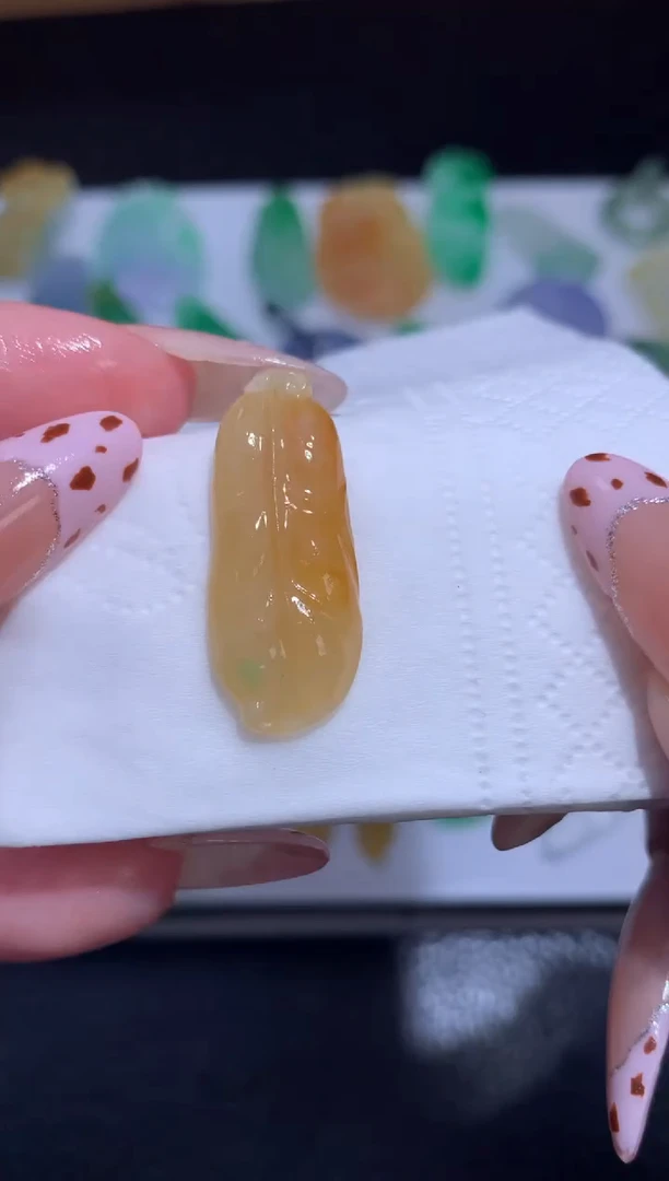 未镶嵌定制翡翠叶子