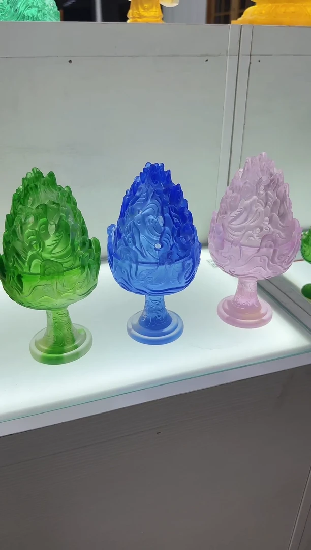 手工艺品琉璃博山炉大号