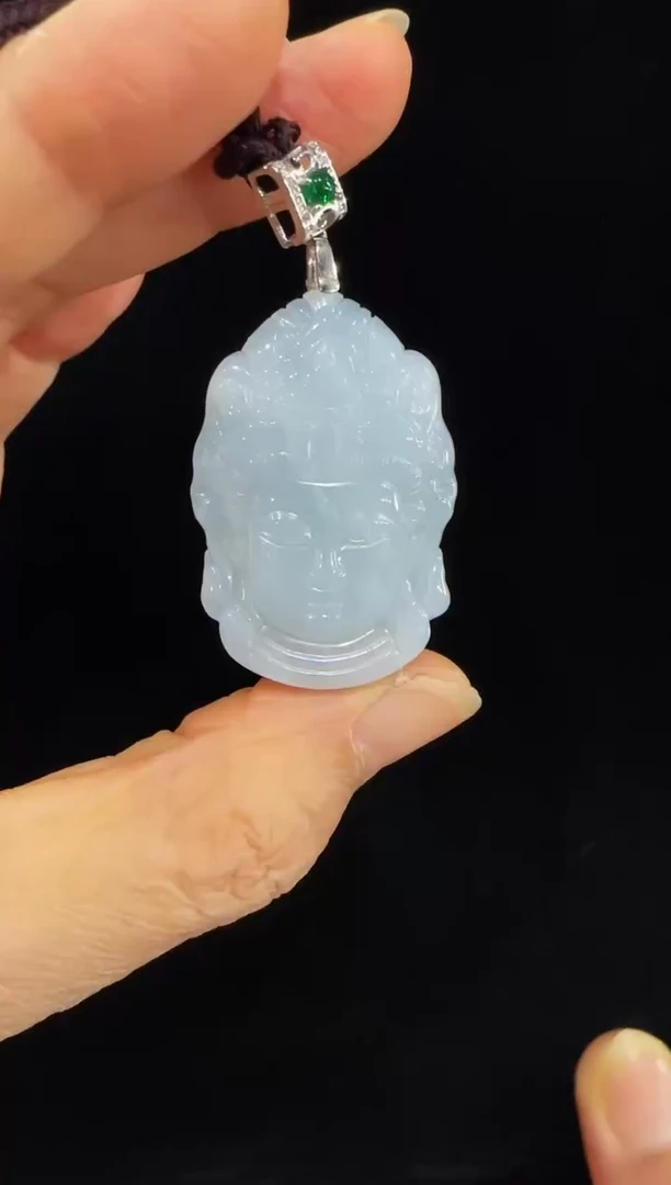 颈饰未镶嵌翡翠国风