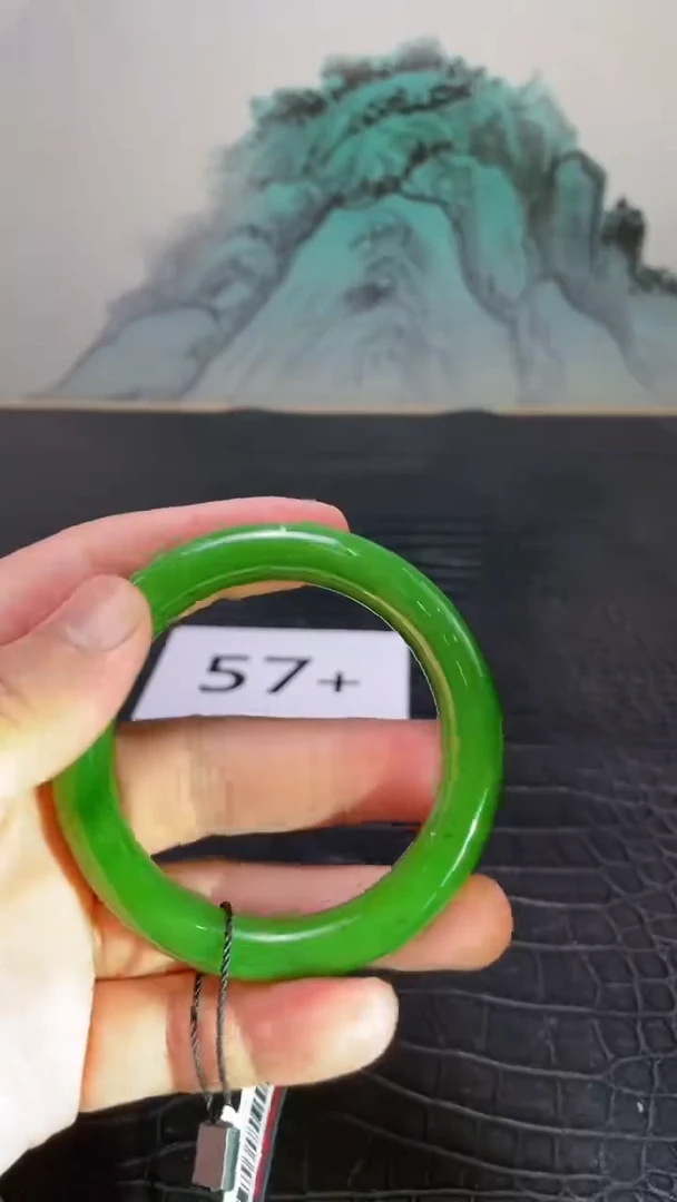 未镶嵌手镯和田玉（碧玉）o****357+