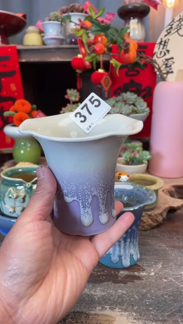 【闪购商品】摆件375知木小芳花盆