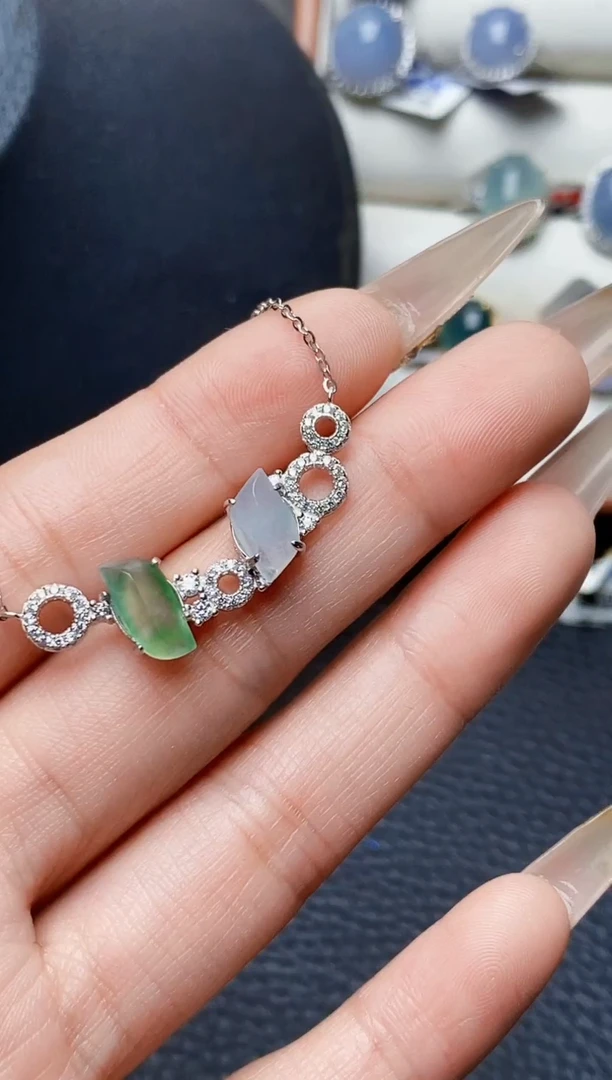 银S925镶嵌戒指翡翠2801