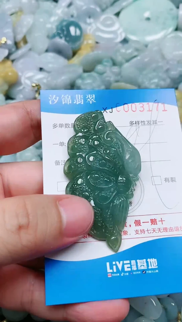 翡翠未镶嵌颈饰闪购商品0003171