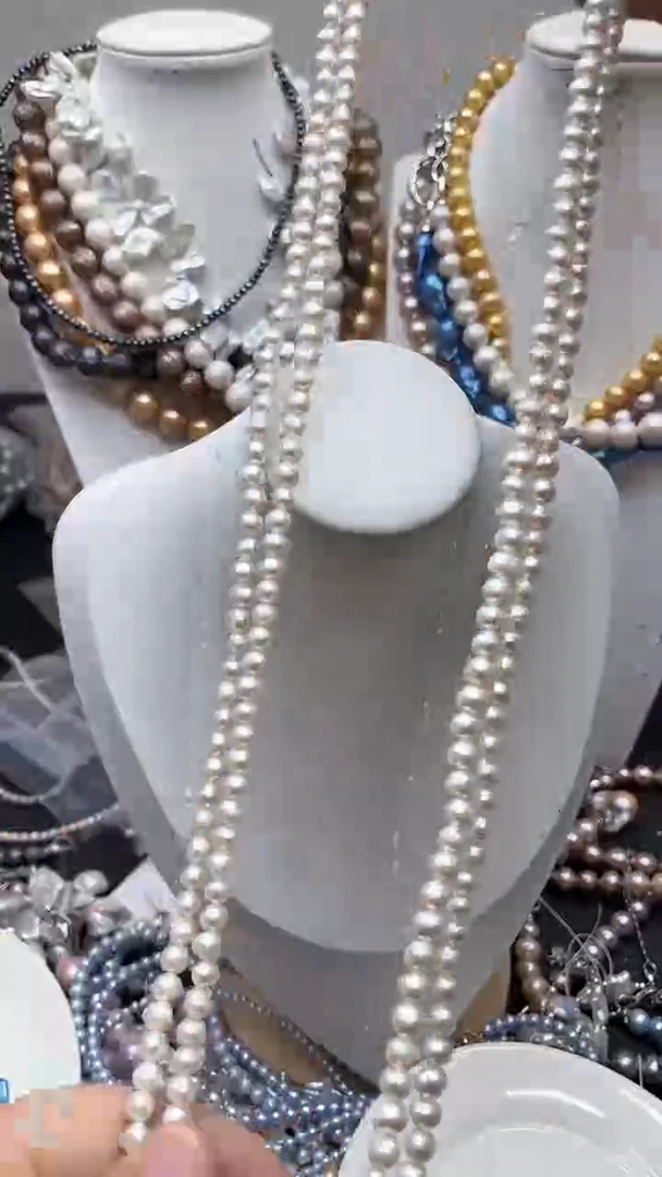 淡水珍珠未镶嵌颈饰1