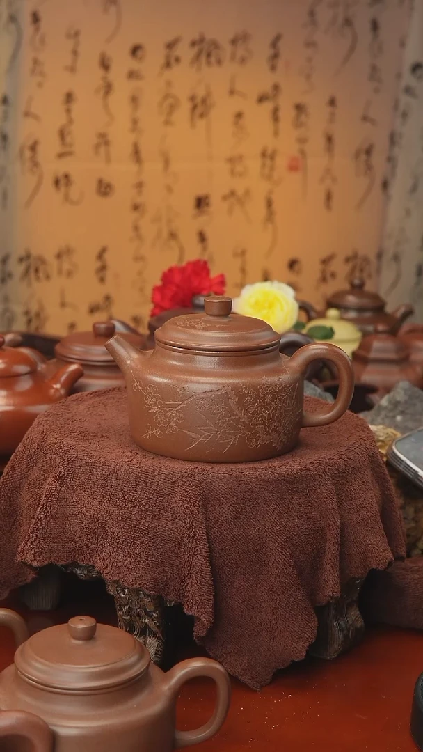 茶壶紫砂德中 老紫泥