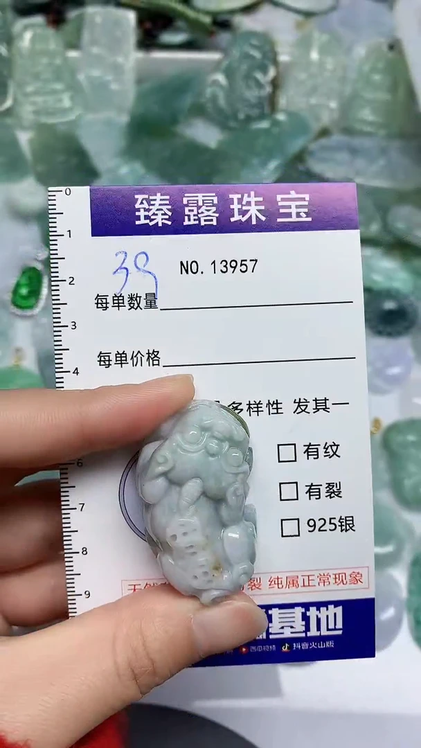 【闪购商品】翡翠颈饰未镶嵌臻露珠宝39