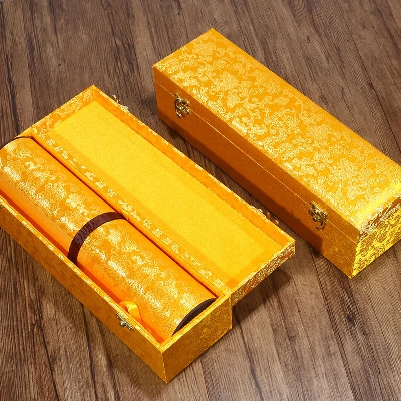 巴金鑫  纯手绘【兰亭集序】1000CM 50CM 金卷书法作品