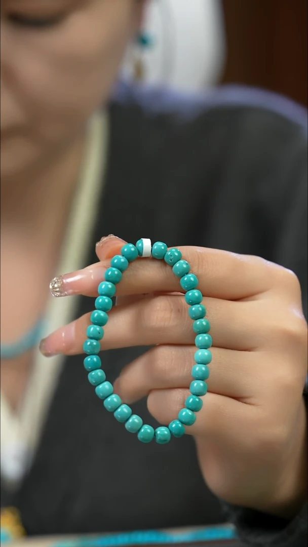 未镶嵌绿松石手串风**丽精品