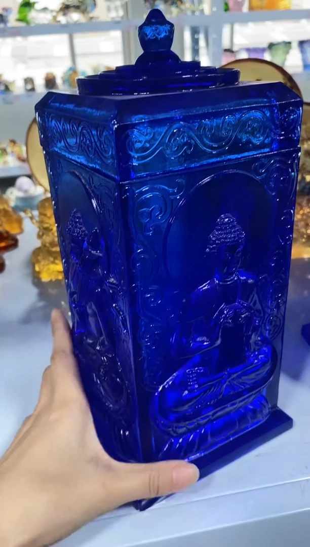 手工艺品琉璃?****?装藏盒