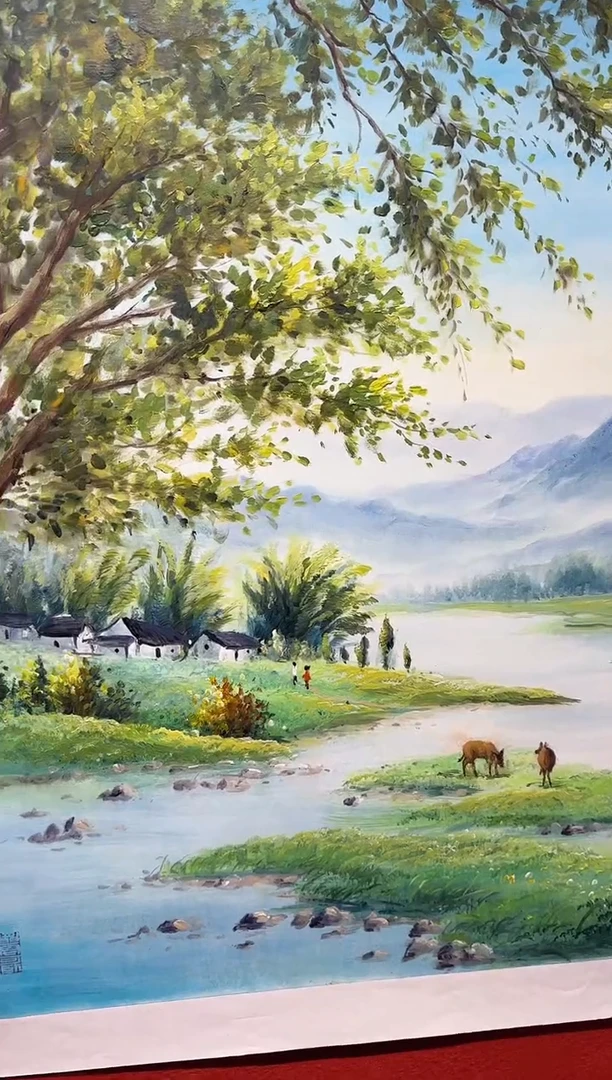 国画秦燕格国画手绘作品Y59