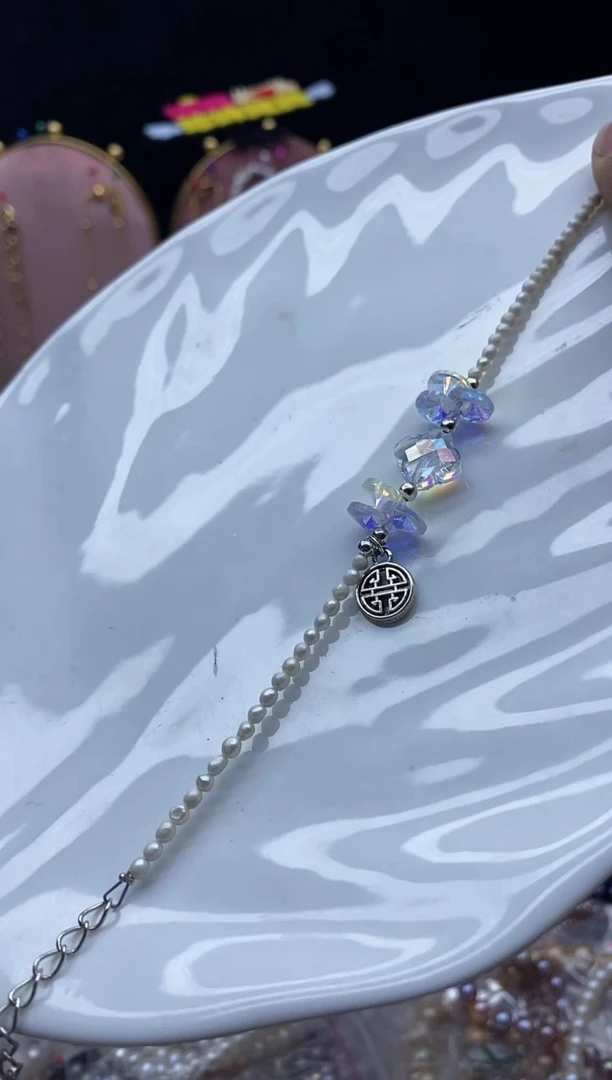 淡水珍珠手绳未镶嵌珍珠手链