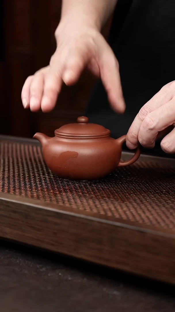 茶壶紫砂底槽清永福莲子