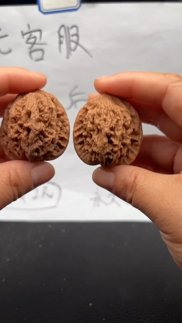 把件文玩核桃139虎头