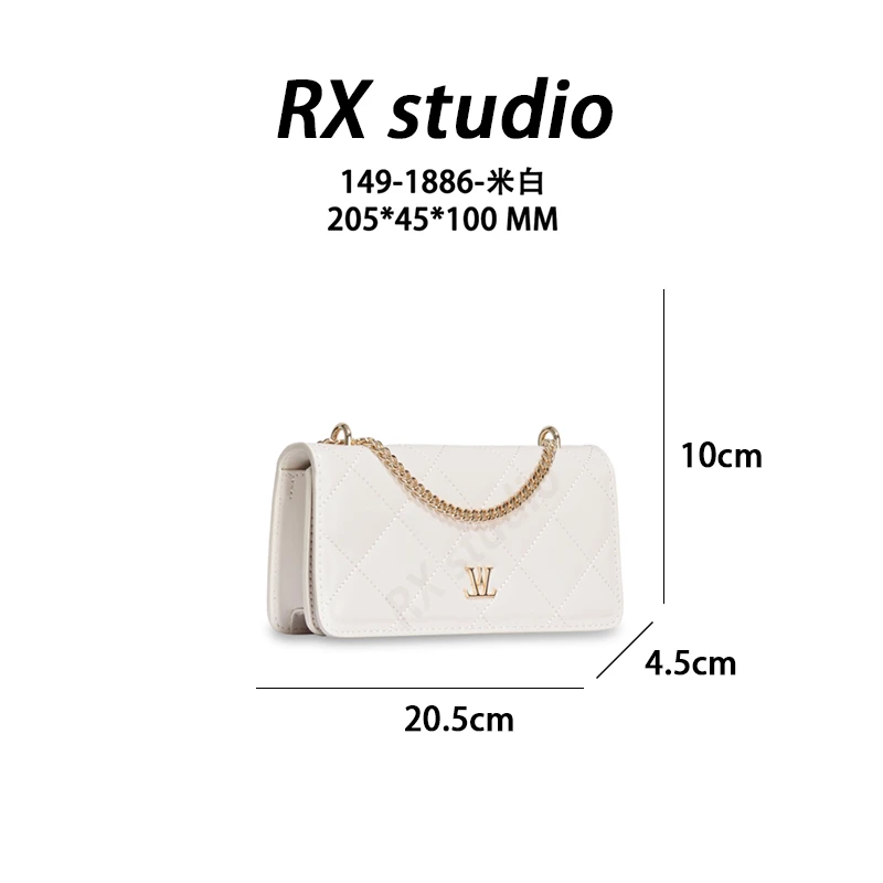 【南沙瑞熙】GQ-1886-米白-轻奢小众设计感时尚百搭女士包