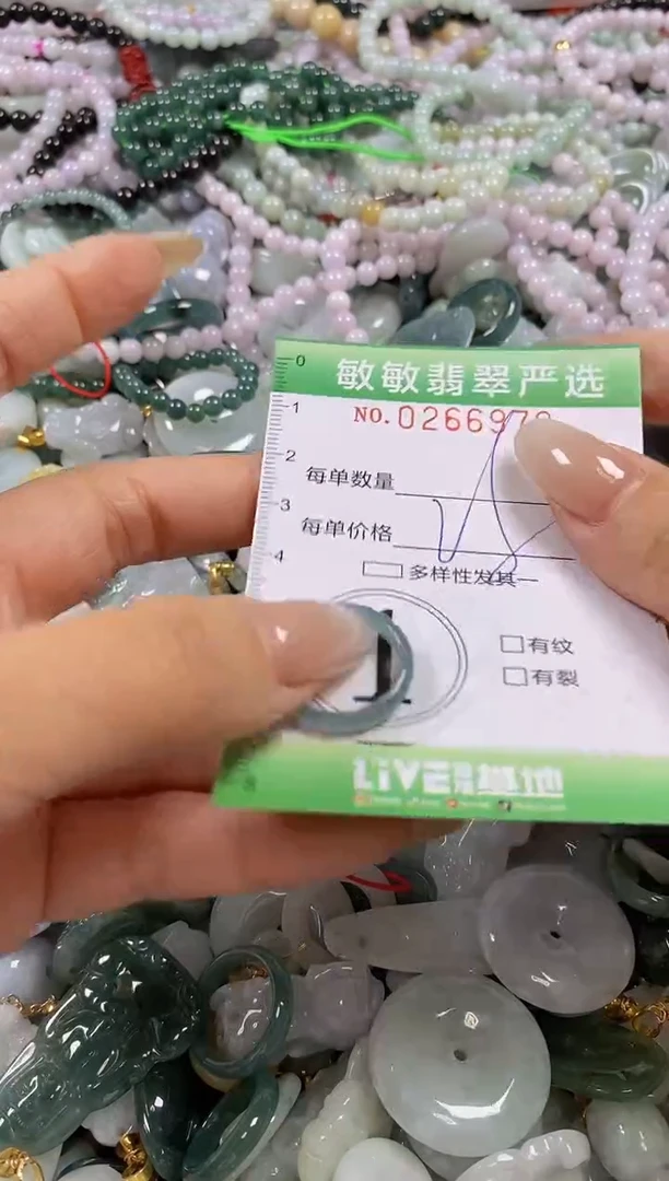 翡翠未镶嵌颈饰闪购0266979