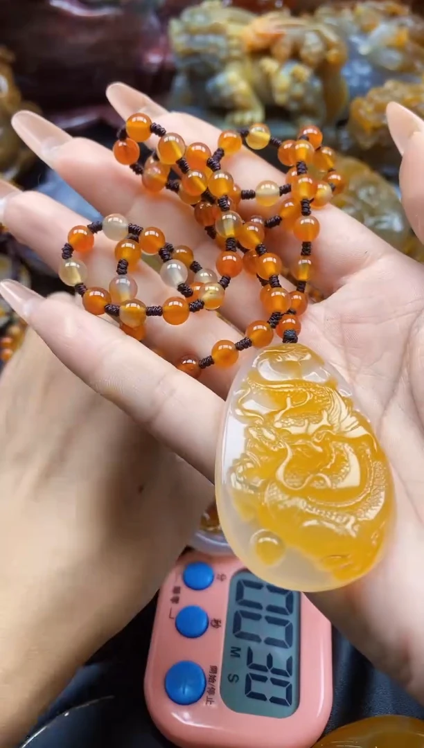 玛瑙/玉髓颈饰未镶嵌ll