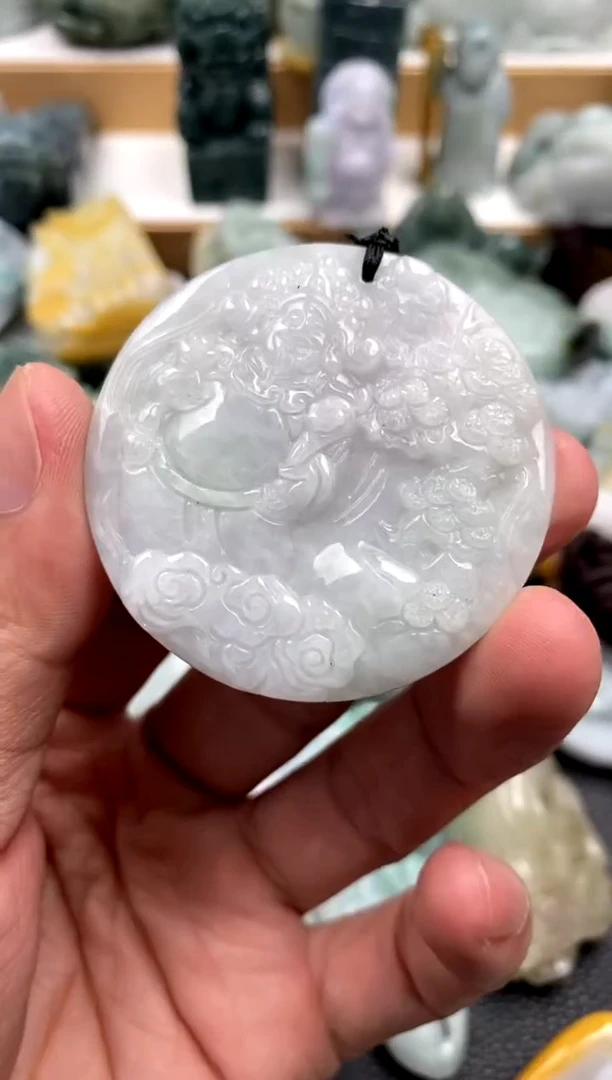 吊坠(不含链)未镶嵌翡翠1