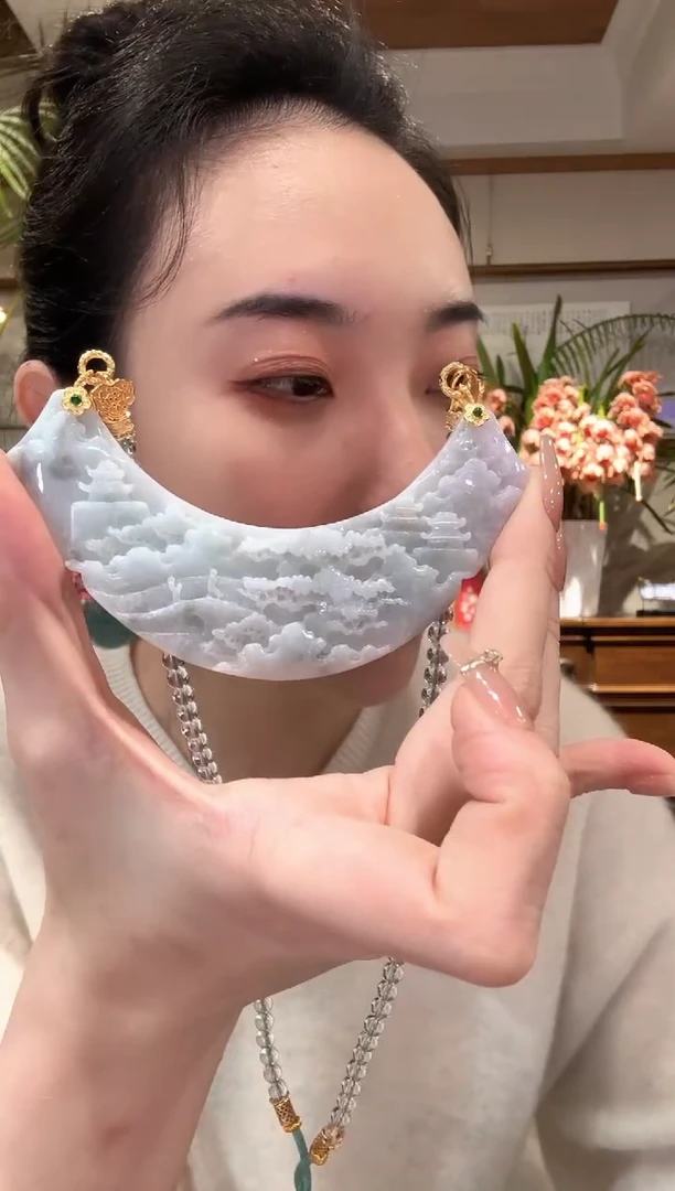 【闪购商品】翡翠颈饰未镶嵌国风