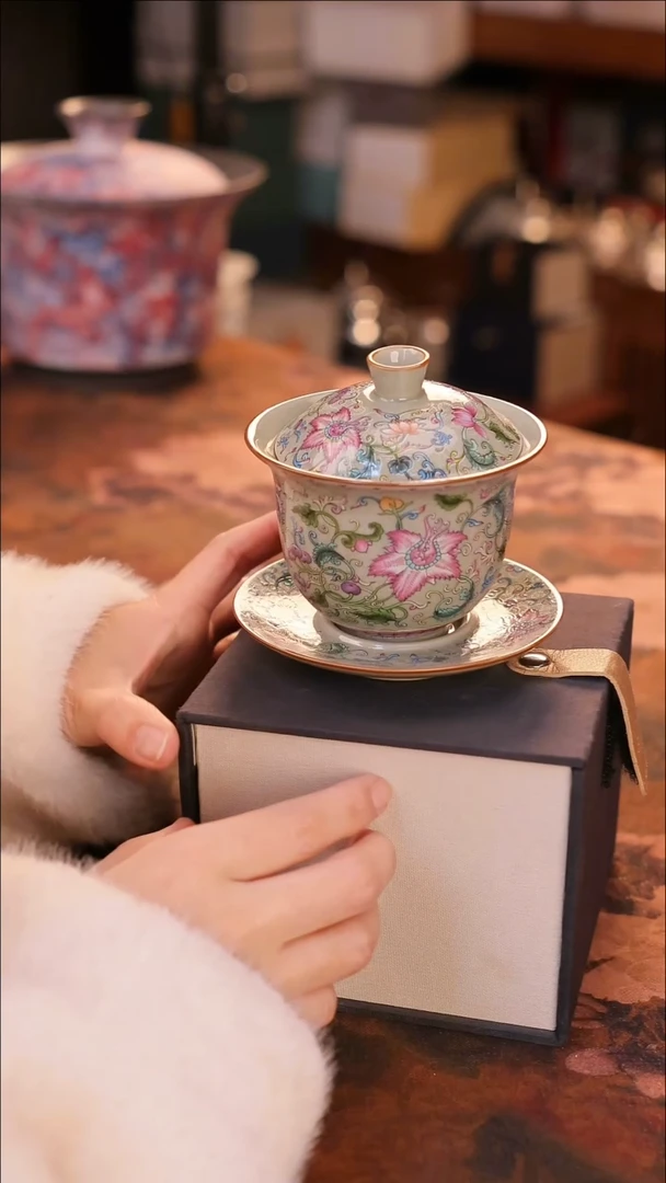 【闪购商品】陶瓷茶具（无礼盒无茶盘）@@102