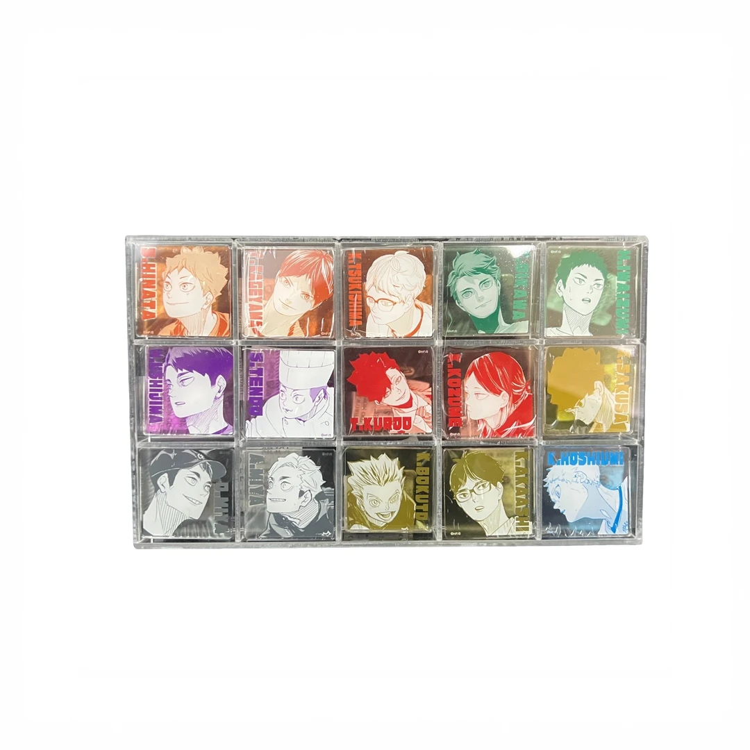 【大饭堂】日谷排球少年 十周年亚克力方吧唧整套（默认代拆）