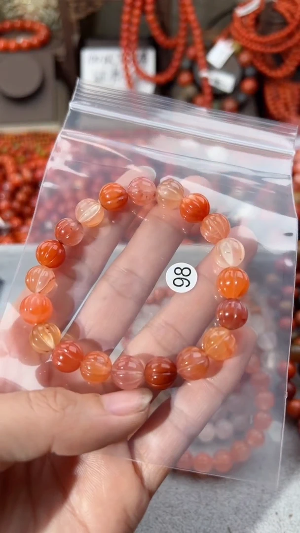 【闪购商品】南红玛瑙手串未镶嵌9