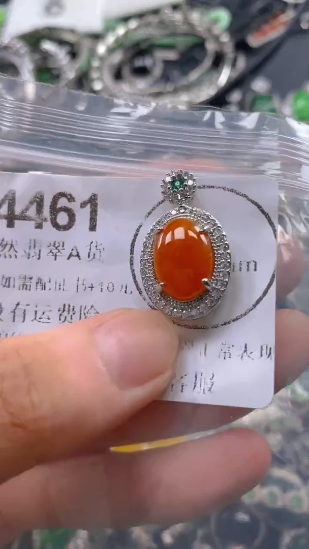 翡翠未镶嵌吊坠(不含链)4461.