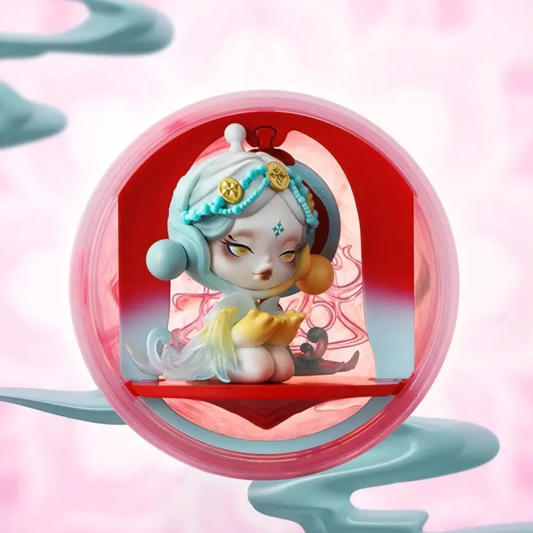 【奥叮叮拆盒】邸语观中景SKULLPANDA系列手办潮玩盲盒