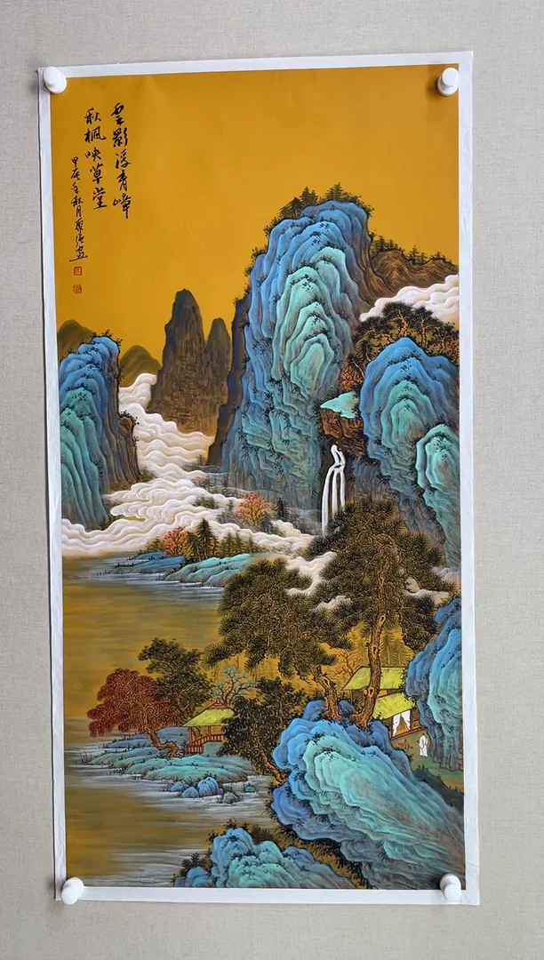 国画138*68 谭聚强谭聚强谭聚强谭聚强谭聚强谭聚强