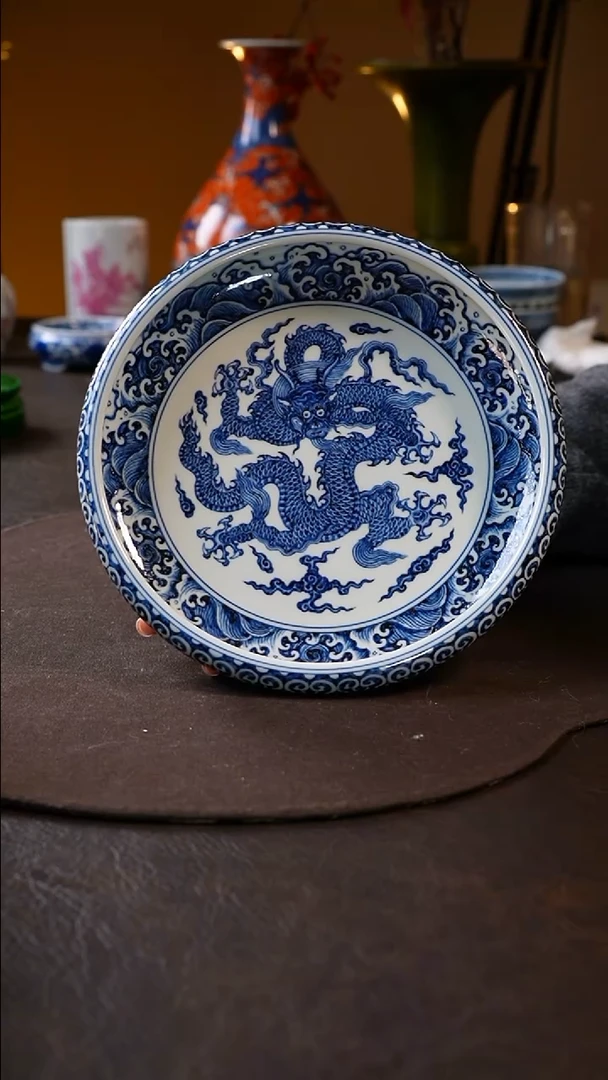 【闪购商品】雲林匠造海浪龙纹壶承