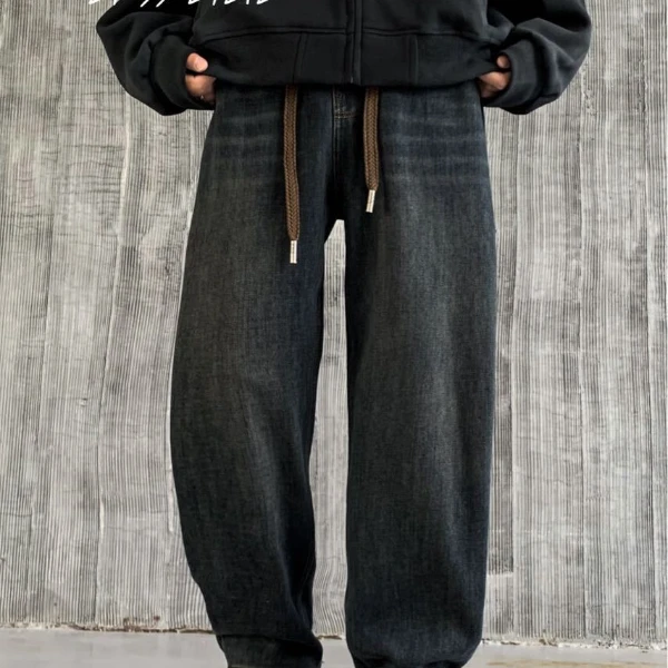 29212THBL牛仔裤好看时尚男女统穿