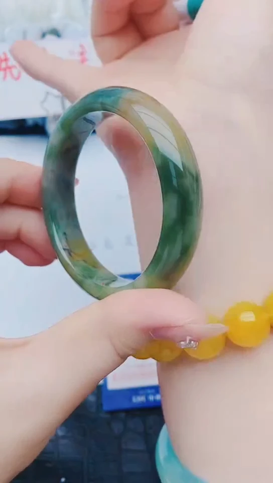 未镶嵌手镯石英质玉w296+56-57