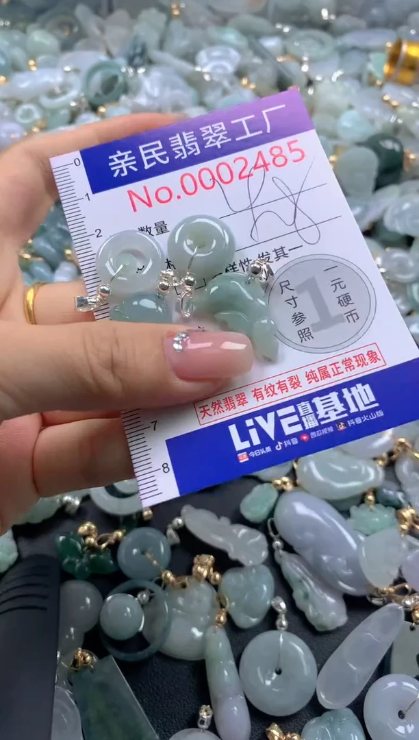 颈饰未镶嵌翡翠2485
