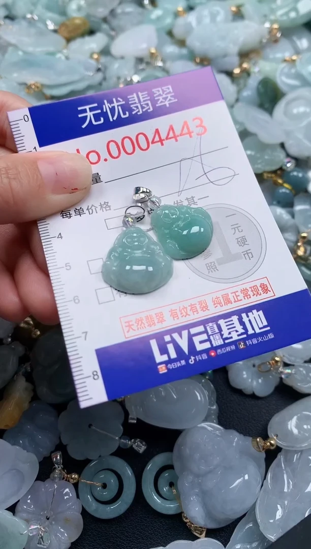 颈饰未镶嵌翡翠4443