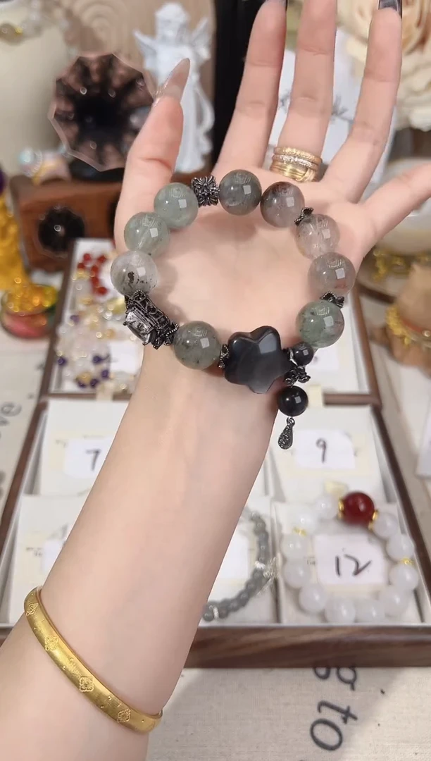 未镶嵌手链水晶幽灵