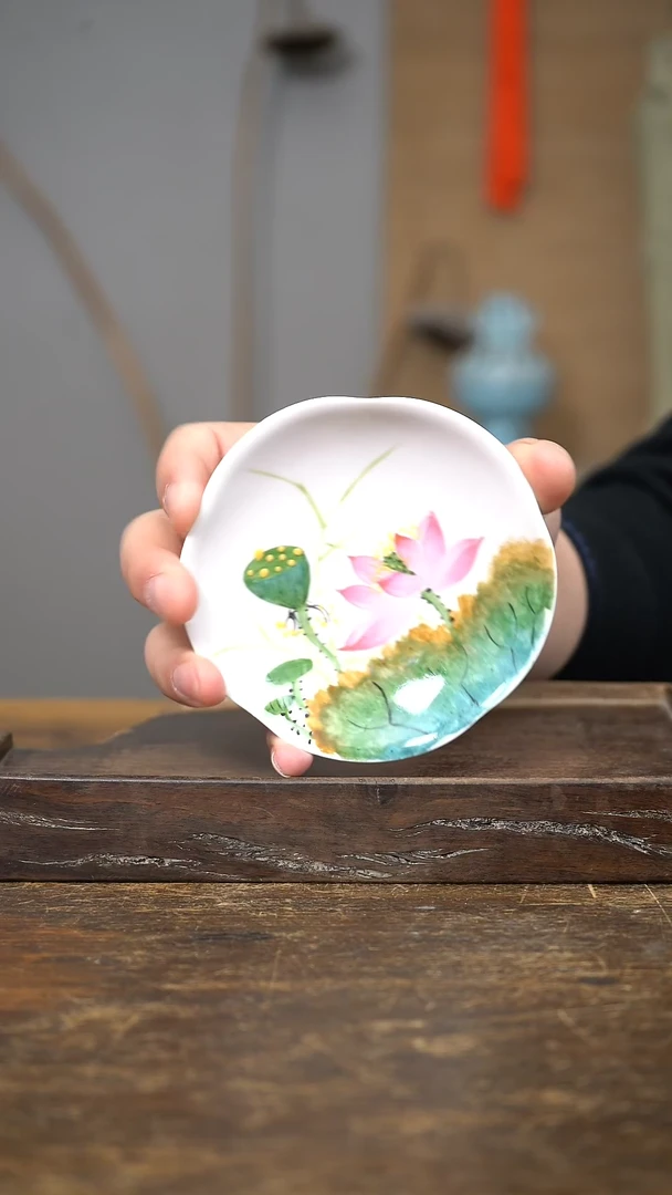 【闪购商品】瓷片景德镇纯手工手绘陶瓷