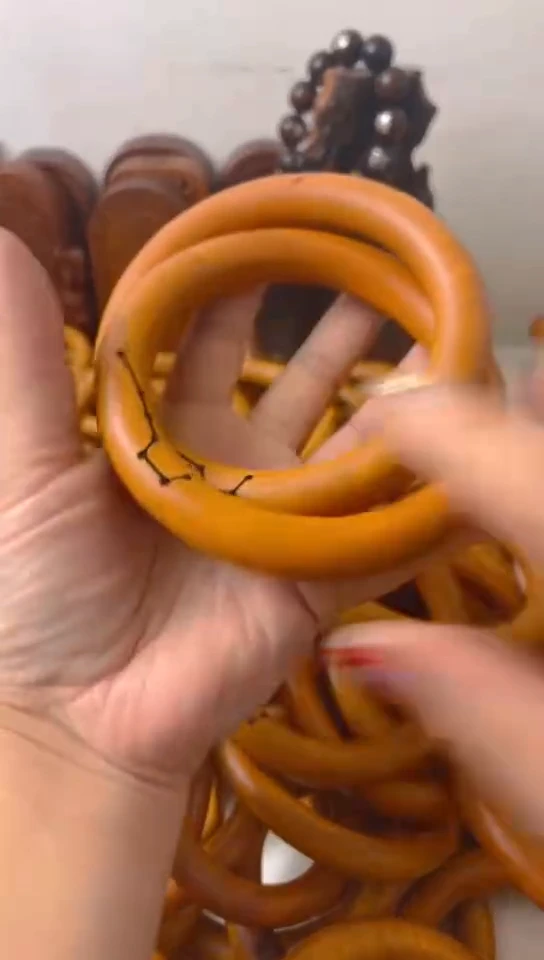 【闪购商品】枣木木雕乾坤圈80圈口一物一拍