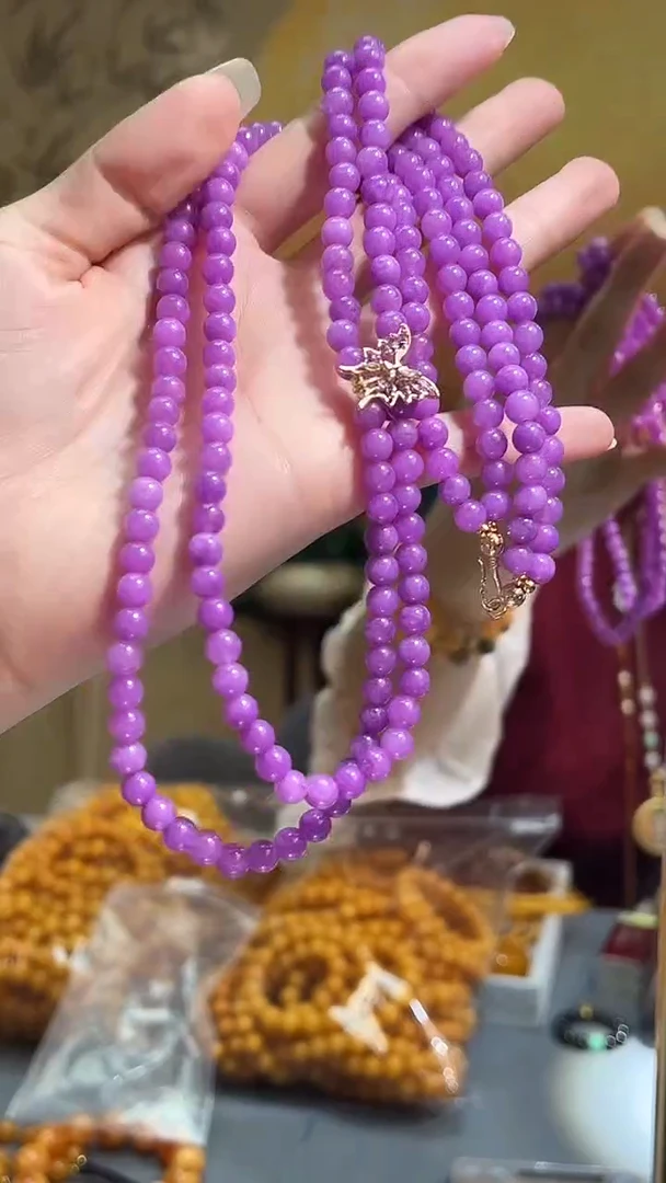 【闪购商品】琥珀裸石未镶嵌A0683项链